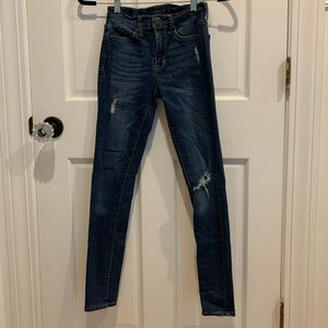 Aeropostale high rise skinny jeans Size 00